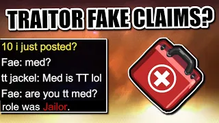 Traitor Gets Caught FAKE CLAIMING - Town of Salem Modded Town Traitor