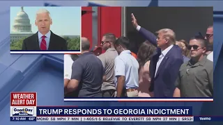 Trump responds to Georgia indictment