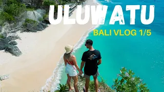 ULUWATU BALI VLOG (Beach clubs, cafes, best beaches & temples) Bali vlog 1/5