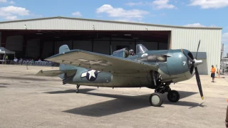 F4F Wildcat Start Up at ADS