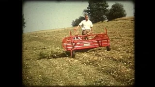 Bucher-Einachsmäher im vielseitigen Einsatz (Schweiz, 1958)