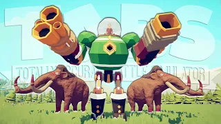 ROBOTS VS MAMMOTHS ► Totally Accurate Battle Simulator (TABS)