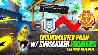 While pushing Grandmaster facing my subscriber problems | cs rank push grandmaster tricks