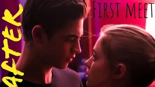 After movie || Hardin Tessa first meet scene