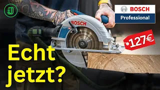 7cm Schnitttiefe?😮👉 Ganz ehrlich, diese 127 Euro BOSCH HANDKREISSÄGE ist... | Jonas Winkler