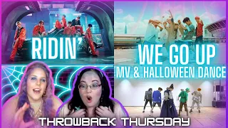 NCT DREAM 엔시티 드림 'Ridin'' MV + 'We Go Up' MV & Halloween Costume Ver. | K-Cord Girls Reaction  | TBT