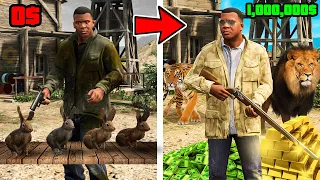 PASO de CAZADOR POBRE a MILLONARIO en GTA 5!