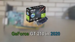 GeForce GT 210 in 2021 | The Worst GPU Ever vs "Modern" Games