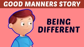 Being Different | Good Manners & Moral Values Stories For Kids | Learn Manners & Good Habits