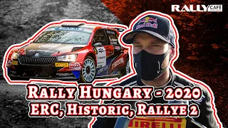 Rally Hungary 2020 - ERC, Historic, Rallye 2 - Rally Café TV