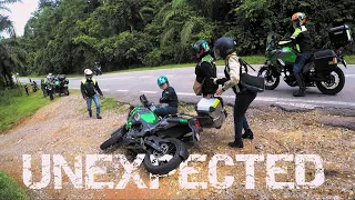 Just before to enter the National Park, PAHANG | Kawasaki Z250 & Versys X [Episode 2]