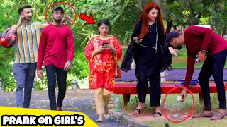 Funny Reaction prank on Girls | Part 4 | BY AJ-AHSAN