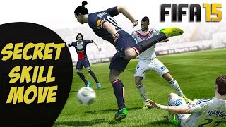 FIFA 15 SECRET SKILL MOVE GLITCH TUTORIAL / HIDDEN DRIBBLE / UNLISTED TRICK / SPECIAL COMBO