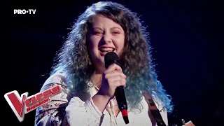 Lia Burg - Cosmic Love  | Blind Auditions | The Voice of Romania 2019 |