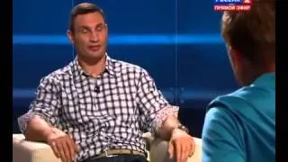 Виталий Кличко в эфире телеканала Россия2