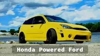 AWD Honda Swapped a Ford Focus ZX3, B20, Manual, Ruined4banger