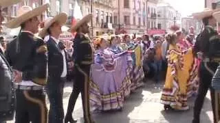 XXX Międzynarodowe Spotkania Folklorystyczne.Zespół ESTAMPAS DE MEXICO. 12.07.2015 Lublin.