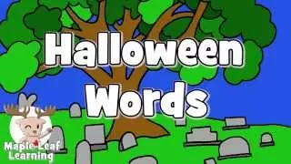 Learn Halloween Vocabulary #2 | Talking Flashcards