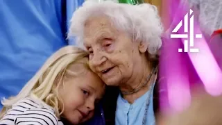 HEARTWARMING Moment - Kids and Seniors Celebrate 103rd Birthday! | Old People's Home For 4 Year Olds