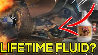 BMW Differential Fluid Change DIY LIFETIME FLUID?!