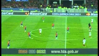 Chile 2 Peru 1 (Relato Leonardo Gentili)  Copa America 2015