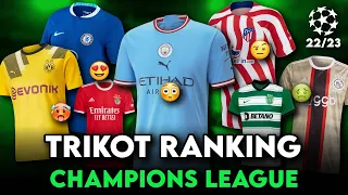 Champions League Trikot Ranking – Wer hat das schönste Trikot, wer das Hässlichste? | Saison 22/23