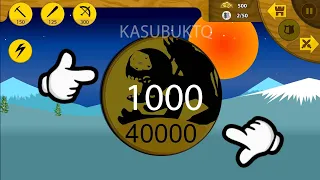 SUMMON 1000 ICONS GIANT ZOMBIE KAI RAIDER VALUE 400000 GEMS | STICK WAR LEGACY - KASUBUKTQ