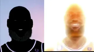 You are my sunshine but evil lebron is on your left ear and good lebron is on your right ear