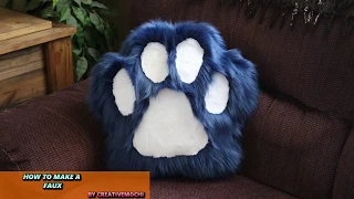 How To Create A Paw Pillow Tutorial