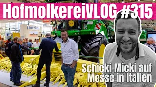 DairyVLOG#315: ROSAKuh goes Maschinenschauen nach Italien auf die Messe