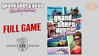 Grand Theft Auto Vice City Stories - Full Game Walkthrough in 4K