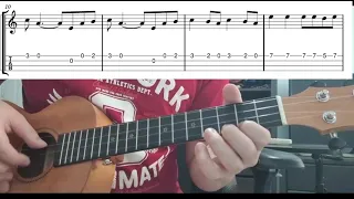 Bella Ciao (Money Heist) - Easy Beginner Ukulele Tabs With Playthrough Tutorial Lesson