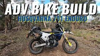 Husqvarna 701 Enduro Adventure Bike Build
