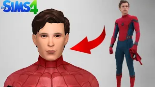 PETER PARKER | TOM HOLLAND | SPIDER-MAN 🕷🦸‍♂️ [the sims 4 speed cas + cc links]