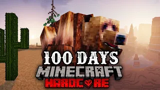 I Survived 100 Days in the Minecraft Wild West... Here's What Happened