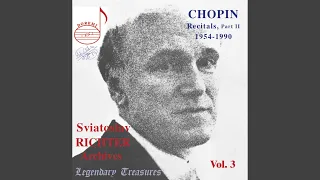 Études, Op. 10: No. 4 in C-Sharp Minor (Live)