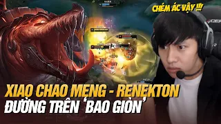 XIAOCHAOMENG VÀ GIÁO ÁN CHUẨN CHỈ CHO KÈO ĐẤU RENEKTON VS SETT KHIẾN TEAM BẠN ĐẦU HÀNG BẤT LỰC