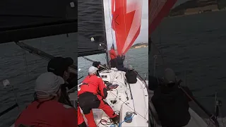 How to Inside A-Sail Gybe #shorts