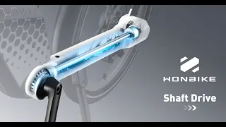 How HONBIKE Shaft Drive System Works