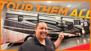 Touring ALL 49 Motorhomes at the Novi RV Show!