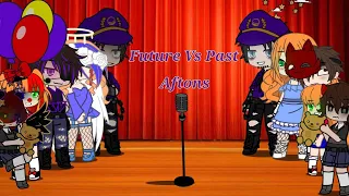 singing battle: Future Vs Past Aftons // FNaF // Gacha club