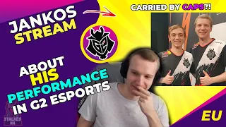 G2 Jankos About His Performance in G2 Team 🤫