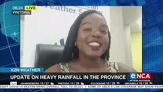 KZN Weather | Update on heavy rainfall in the province