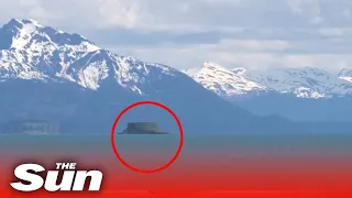 UFO spotted ‘hovering over sea in Alaska’ is actually bizarre scientific phenomenon