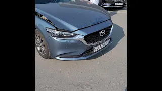 Mazda 6 2019 года Активный капот. При 10 км, без столкновение пешехода и дтп.