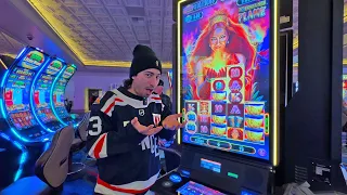 My FIRE Slot Machine Win In Las Vegas!