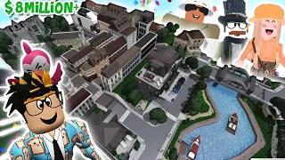 touring the BIGGEST BLOXBURG CITY EVER... this is insane