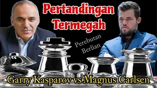 PECATUR DULU vs PECATUR SEKARANG❗️Garry Kasparov vs Magnus Carlsen - Rapid Reykjavik