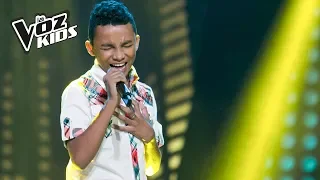 Víctor Swing canta Tu Amor Me Hace Bien - Audiciones a ciegas | La Voz Kids Colombia 2018