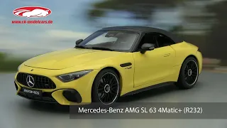 ck-modelcars-video: Mercedes-Benz AMG SL 63 4Matic+ (R232) sonnen gelb iScale